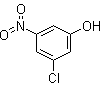 3-氯-5-硝基苯酚分子结构 (CAS 618-63-3)