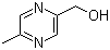 5-甲基吡嗪-2-甲醇分子结构 (CAS 61892-95-3)
