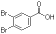 structure of CAS# 619-03-4, 3,4-Dibromobenzoic acid