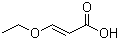 structure of CAS# 6192-01-4, 3-Ethoxyacrylic acid