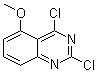 2,4-Dichloro-5-methoxyquinazoline molecular structure (CAS 61948-59-2)