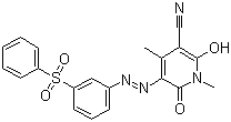 分散黄 114分子结构 (CAS 61968-66-9)