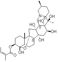 西伐丁分子结构 (CAS 62-59-9)