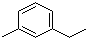 structure of CAS# 620-14-4, 1-Ethyl-3-methylbenzene;1-Methyl-3-ethylbenzene; 3-Ethyltoluene; 3-Methylethylbenzene
