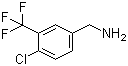 结构式 CAS# 62039-92-3, 4-氯-3-(三氟甲基)苄胺