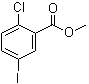 2-Chloro-5-iodobenzoic acid methyl ester molecular structure (CAS 620621-48-9)