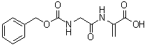 2,3-Didehydro-N-[N-[(phenylmethoxy)carbonyl]glycyl]alanine molecular structure (CAS 62076-55-5)