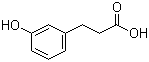 3-(3-Hydroxyphenyl)propanoic acid molecular structure (CAS 621-54-5)