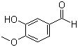 Isovanillin molecular structure (CAS 621-59-0)