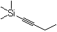 1-Butynyltrimethylsilane molecular structure (CAS 62108-37-6)