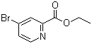 4-Bromopyridine-2-carboxylic acid ethyl ester molecular structure (CAS 62150-47-4)