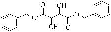L-酒石酸二苄酯分子结构 (CAS 622-00-4)