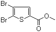4,5-二溴噻吩-2-甲酸甲酯分子结构 (CAS 62224-24-2)