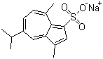 薁磺酸钠分子结构 (CAS 6223-35-4)