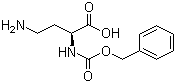 N-alpha-Cbz-L-2,4-diaminobutyric acid molecular structure (CAS 62234-40-6)