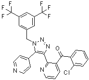 Tradipitant分子结构 (CAS 622370-35-8)