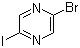 2-Bromo-5-iodopyrazine molecular structure (CAS 622392-04-5)