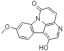 1-Hydroxy-9-methoxy-6H-indolo[3,2,1-de][1,5]naphthyridin-6-one molecular structure (CAS 622408-85-9)