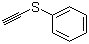 乙炔基苯基硫醚分子结构 (CAS 6228-98-4)