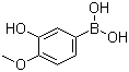 3-Hydroxy-4-methoxyphenylboronic acid molecular structure (CAS 622864-48-6)