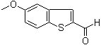 5-Methoxybenzothiophene-2-carboxaldehyde molecular structure (CAS 622864-56-6)