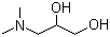 3-二甲胺基-1,2-丙二醇分子结构 (CAS 623-57-4)