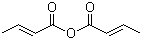 structure of CAS# 623-68-7, Crotonic anhydride;2-Butenoic anhydride