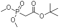 二甲氧基膦酰基乙酸叔丁酯分子结构 (CAS 62327-21-3)