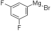 3,5-Difluorophenylmagnesium bromide molecular structure (CAS 62351-47-7)