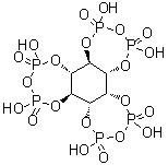 D-myo-肌醇环 1,6:2,3:4,5-三(P,P'-二氢二磷酸酯)分子结构 (CAS 623552-11-4)