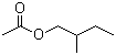 2-甲基丁基乙酸酯分子结构 (CAS 624-41-9)