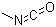 structure of CAS# 624-83-9, Methyl isocyanate