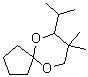 7-异丙基-8,8-二甲基-6,10-二氧杂螺[4.5]癸烷分子结构 (CAS 62406-73-9)