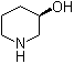 structure of CAS# 62414-68-0, (R)-3-Piperidinol;(+)-3-Hydroxypiperidine; (3R)-3-Hydroxypiperidine; (R)-3-Hydroxypiperidine