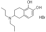 6-(Dipropylamino)-5,6,7,8-tetrahydro-1,2-naphthalenediol hydrobromide molecular structure (CAS 62421-54-9)