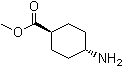 结构式 CAS# 62456-15-9, 反式-4-氨基环己烷羧酸甲酯