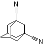 结构式 CAS# 62472-38-2, 金刚烷-1,3-二甲腈