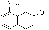 8-Amino-1,2,3,4-tetrahydro-2-naphthol molecular structure (CAS 624729-66-4)