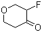 3-Fluorodihydro-2H-pyran-4(3H)-one molecular structure (CAS 624734-19-6)