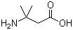 3-氨基-3-甲基丁酸分子结构 (CAS 625-05-8)