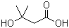 beta-羟基异戊酸分子结构 (CAS 625-08-1)