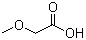 Methoxyacetic acid molecular structure (CAS 625-45-6)
