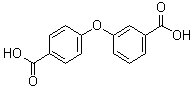 3-(4-Carboxyphenoxy)benzoic acid molecular structure (CAS 62507-84-0)