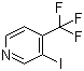 3-Iodo-4-(trifluoromethyl)pyridine molecular structure (CAS 625115-02-8)