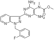 Riociguat molecular structure (CAS 625115-55-1)
