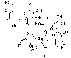 1,1,1,1-Kestohexaose molecular structure (CAS 62512-19-0)