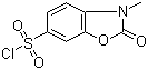 3-Methyl-2-oxo-2,3-dihydro-1,3-benzoxazole-6-sulfonyl chloride molecular structure (CAS 62522-63-8)