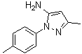 结构式 CAS# 62535-60-8, 5-氨基-3-甲基-1-(4-甲基苯基)吡唑