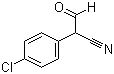 2-(4-Chlorophenyl)-2-cyanoacetaldehyde molecular structure (CAS 62538-21-0)