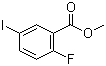 Methyl 2-fluoro-5-iodobenzoate molecular structure (CAS 625471-27-4)